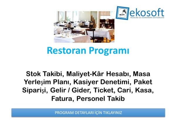 RESTORAN PROGRAMI