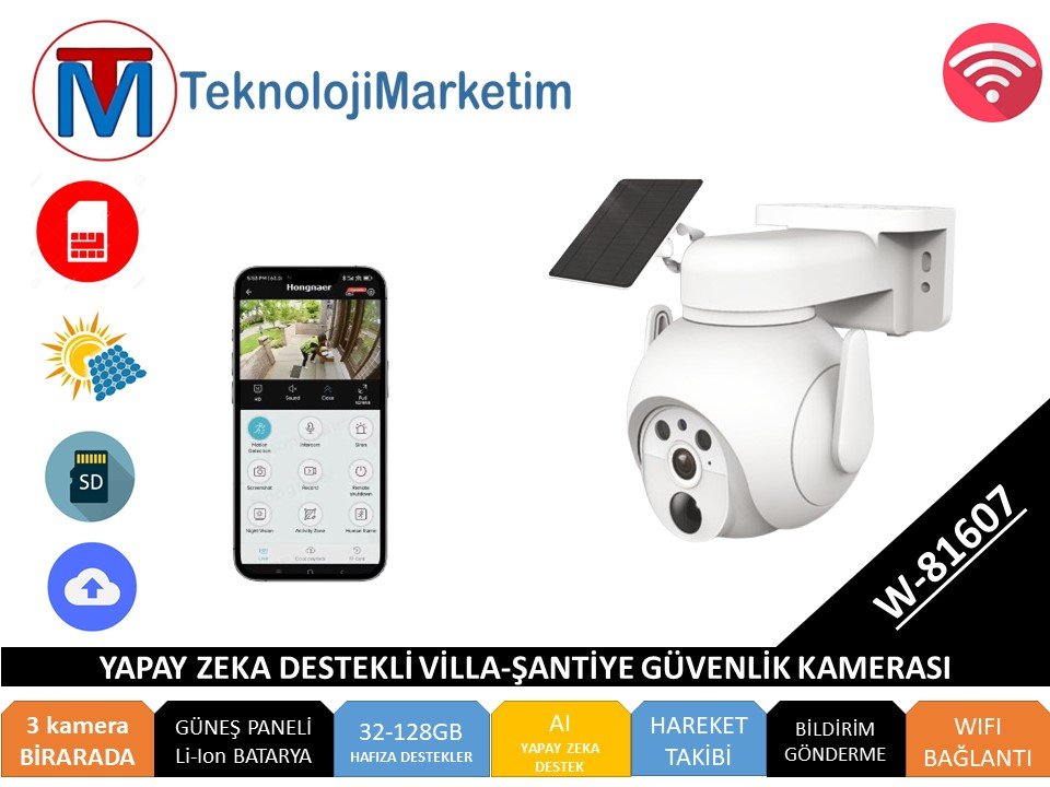 TUYA SOLAR WIFI KAMERA
