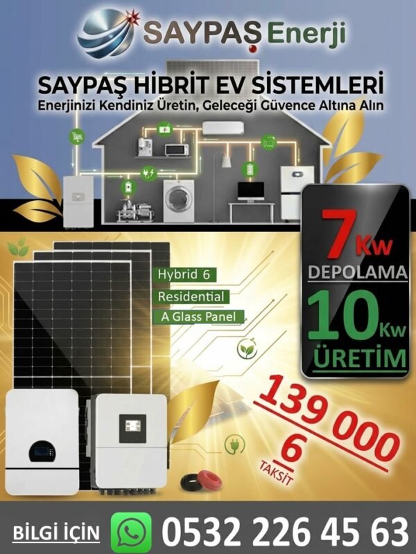7 Kw Hibrit Eko Paket